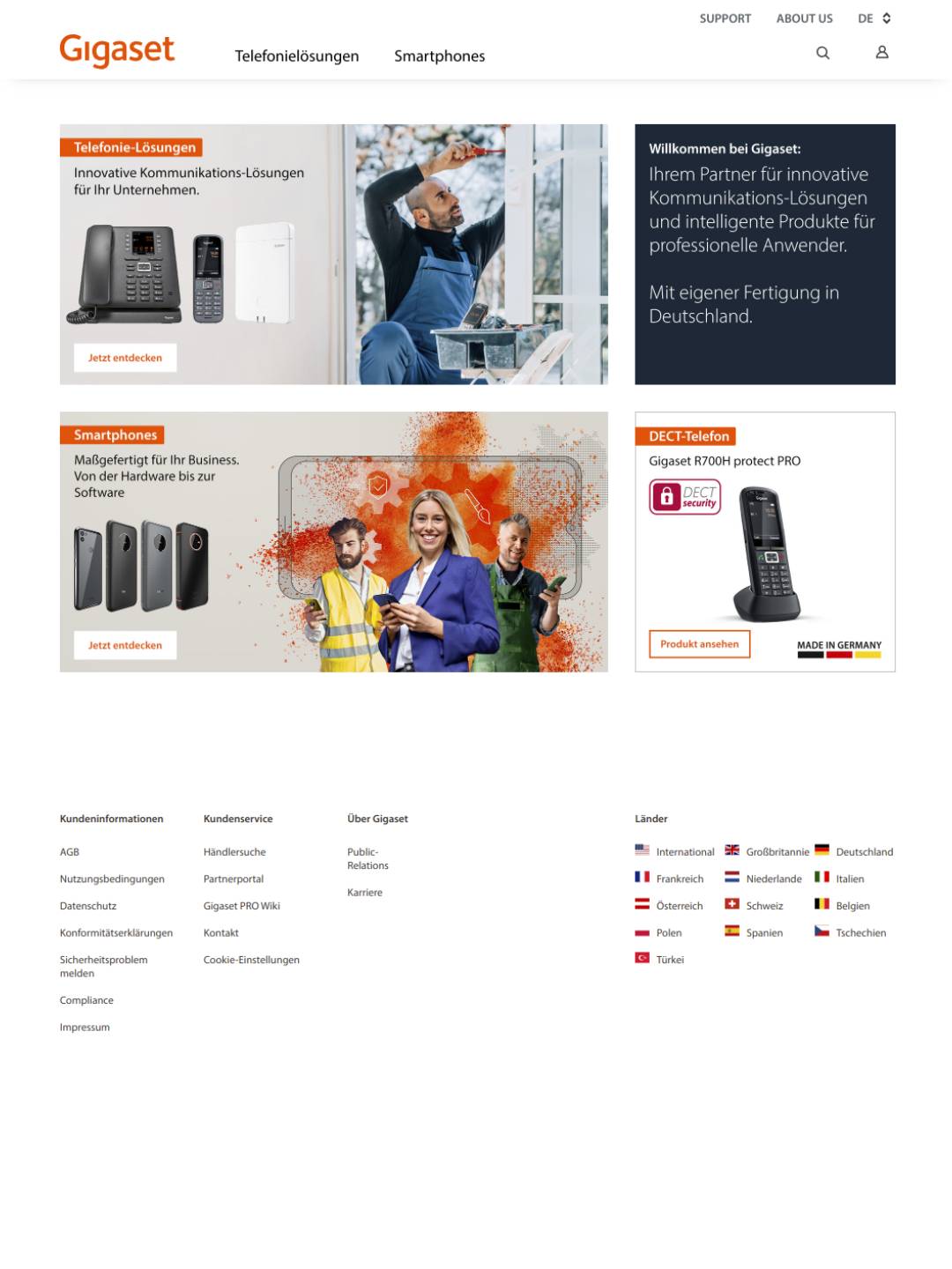 Gigaset, Screenshot 3